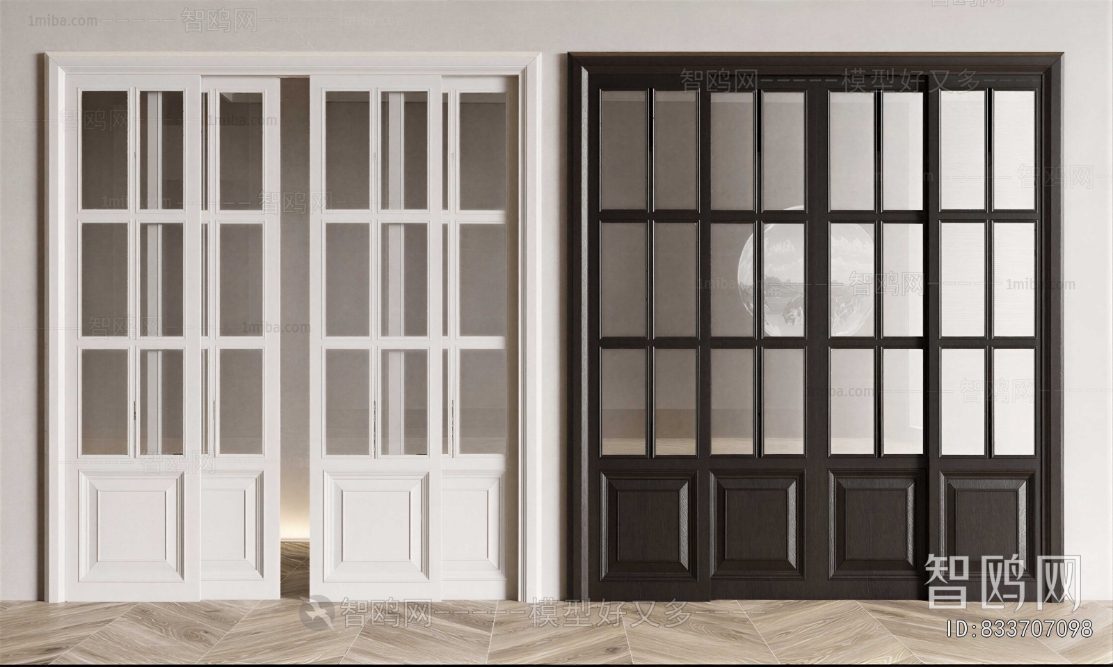 French Style Sliding Door