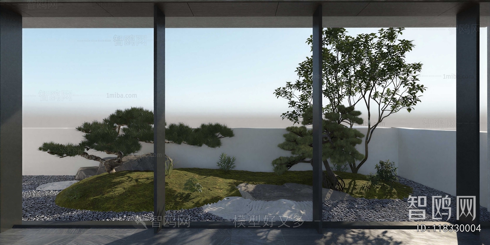 Japanese Style Courtyard/landscape