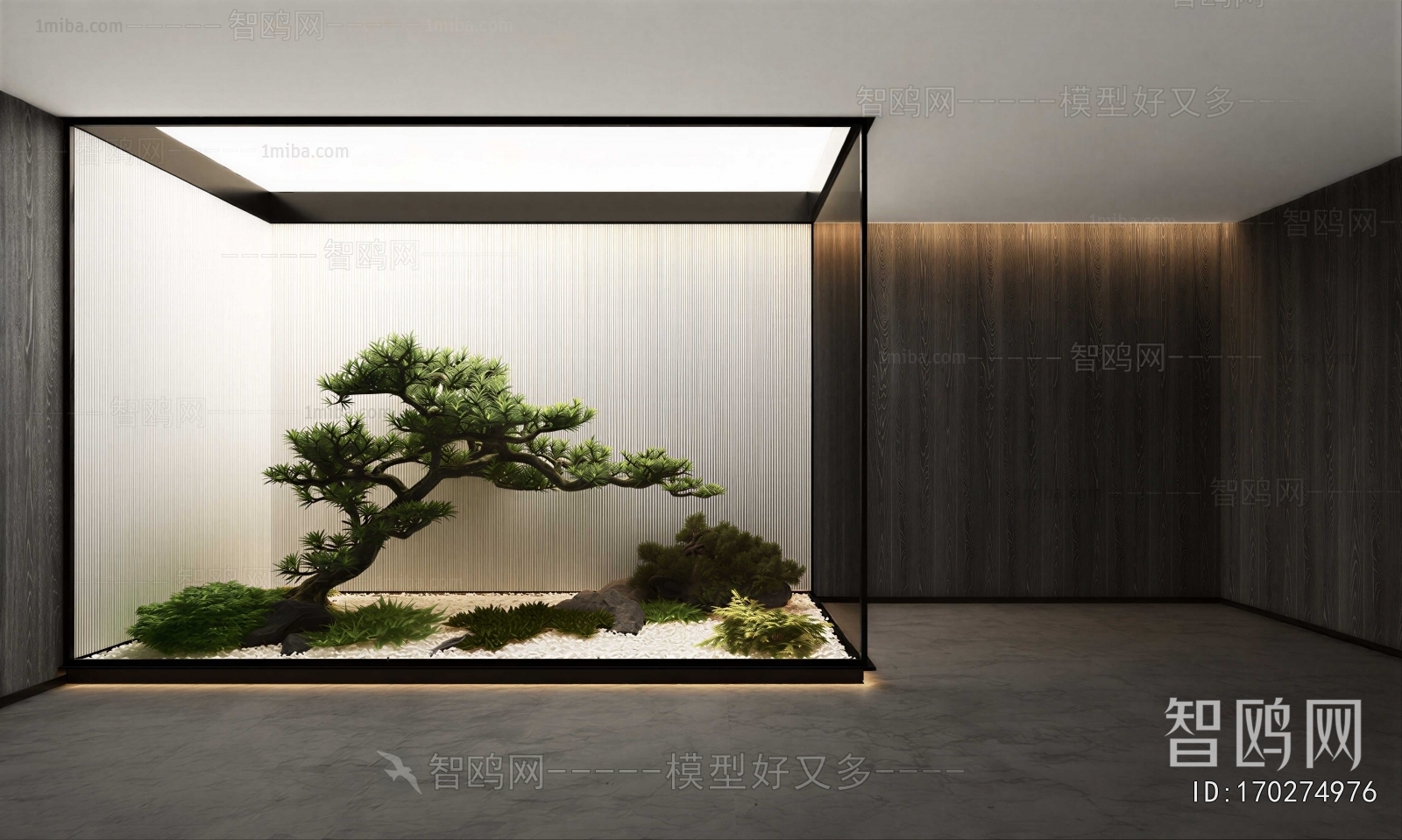 New Chinese Style Plant Landscaping