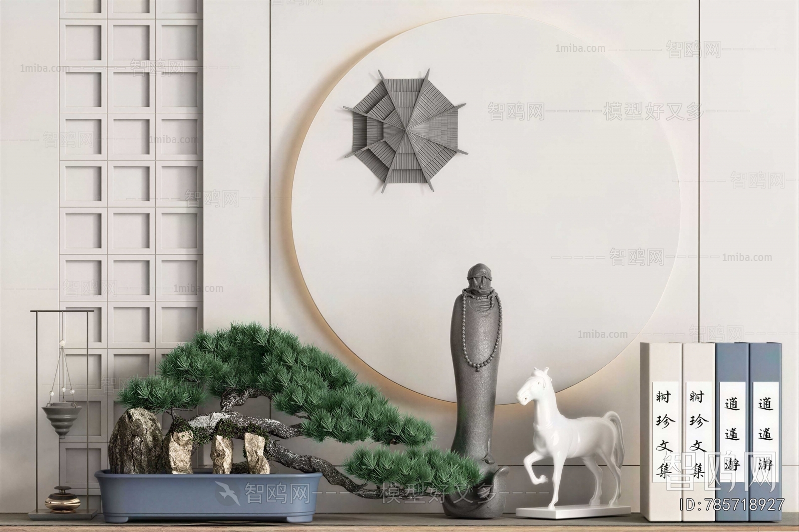 New Chinese Style Plant Landscaping