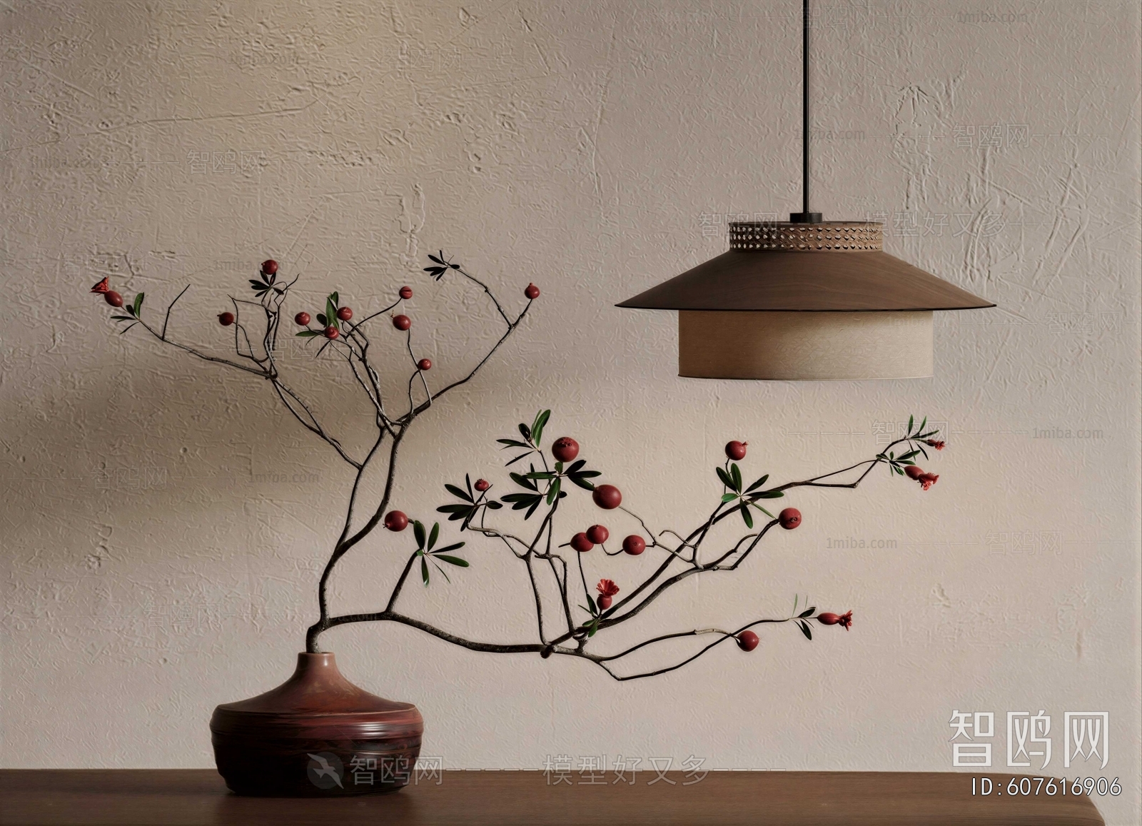 Wabi-sabi Style Flower Arrangement