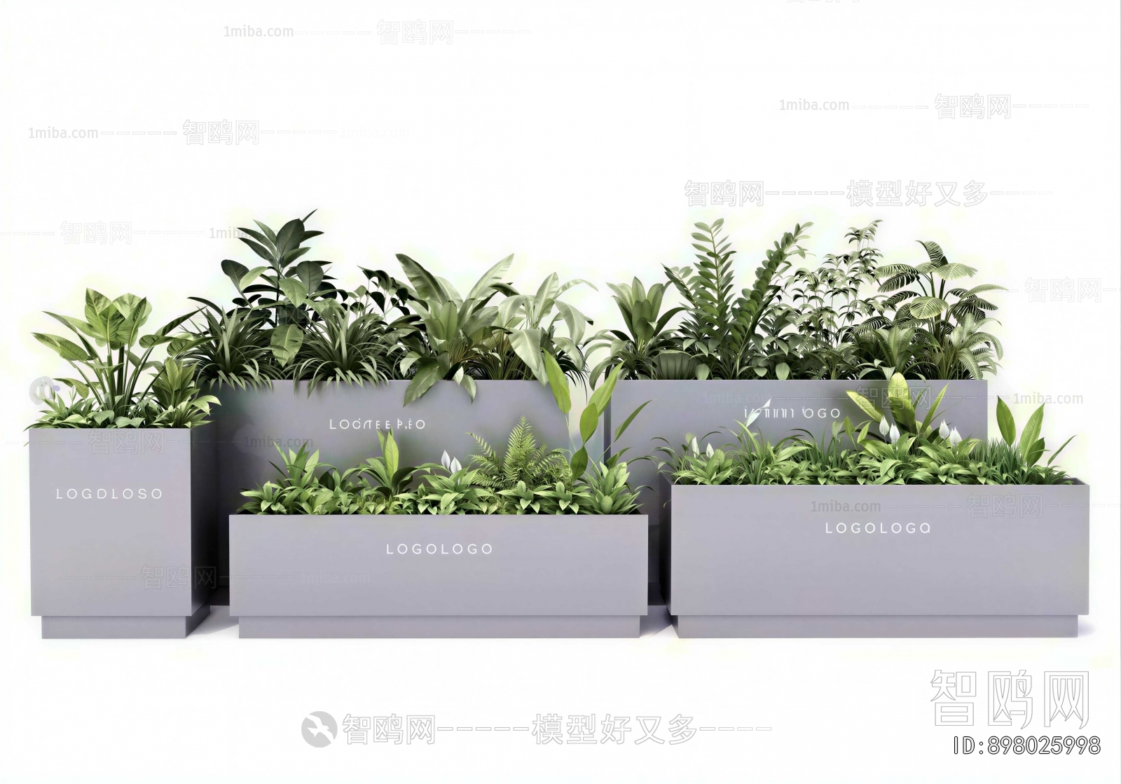 Modern Flower Bed, Flower Bowl, Flower Box