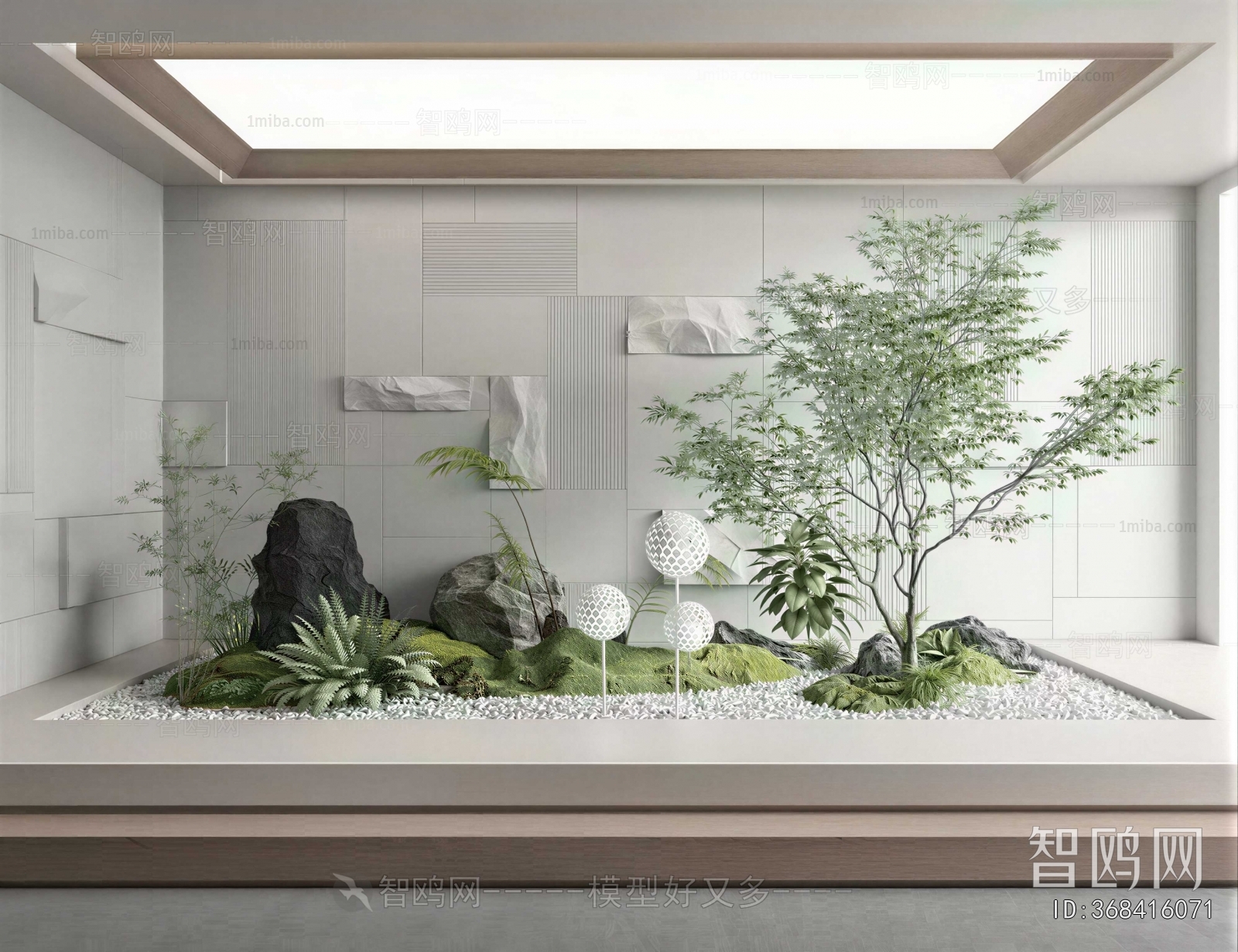 New Chinese Style Plant Landscaping