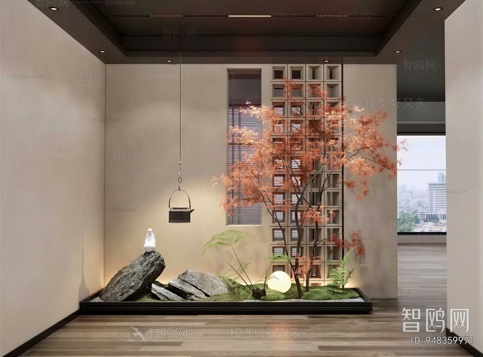 New Chinese Style Plant Landscaping