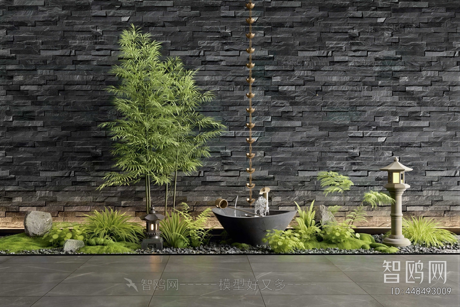 Japanese Style Plant Landscaping