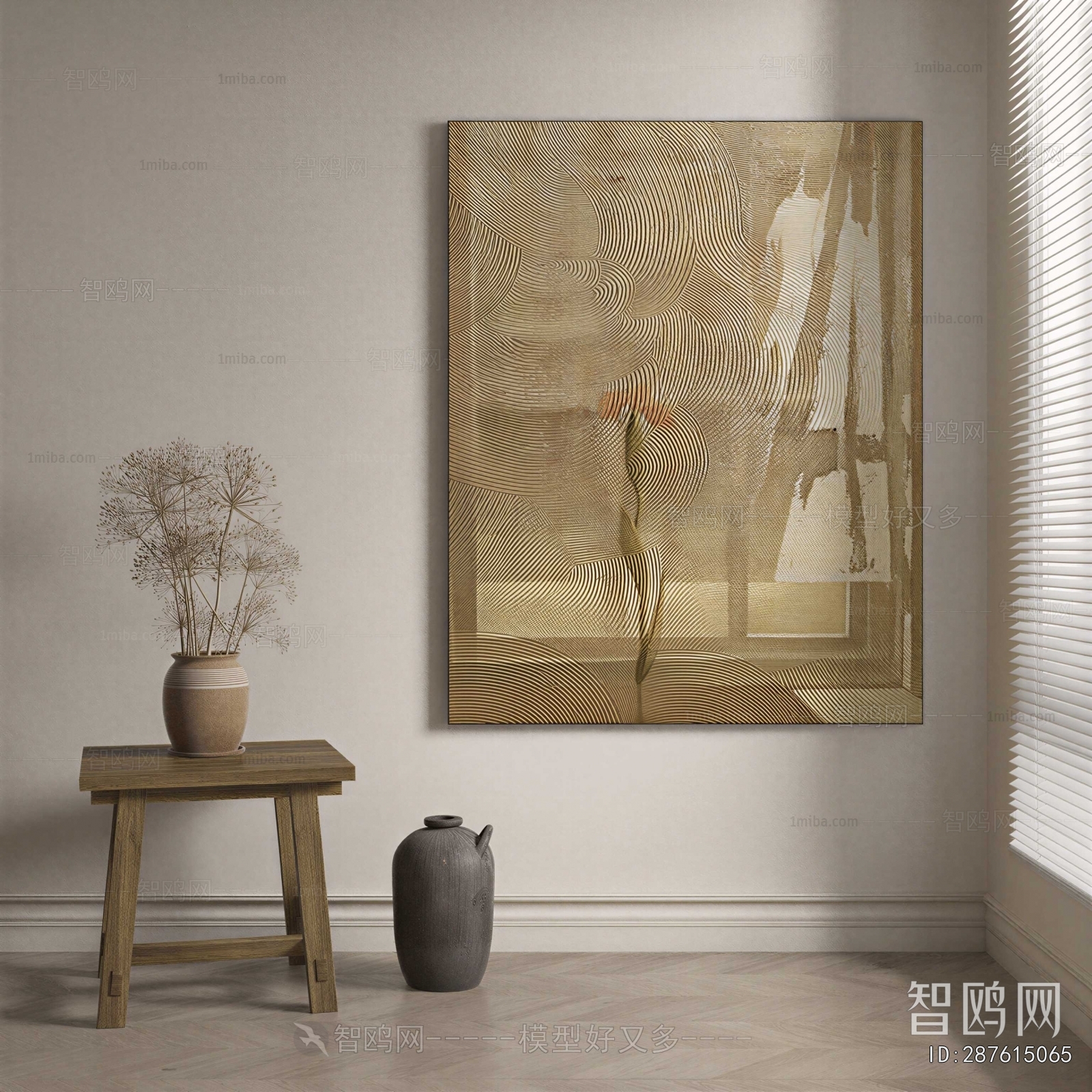 Wabi-sabi Style Painting