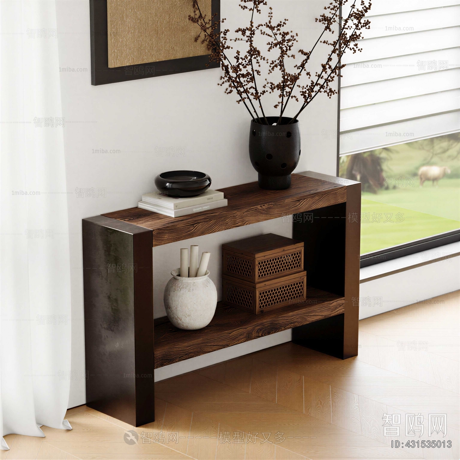 Modern Entrance Cabinet