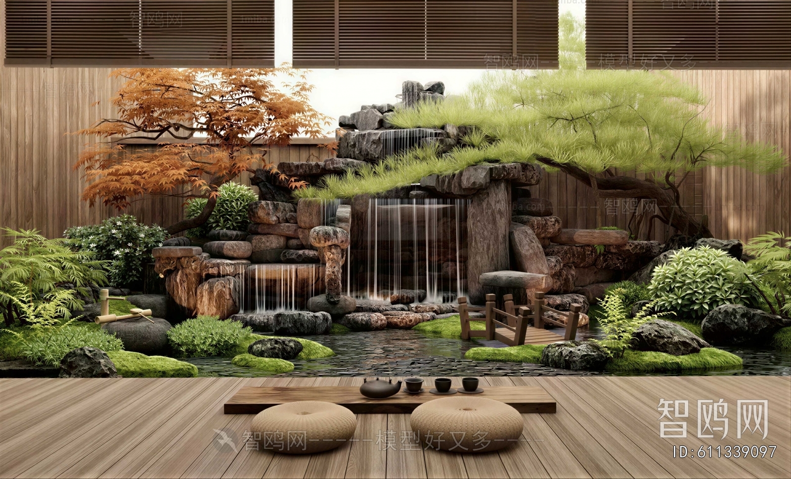 Japanese Style Courtyard/landscape