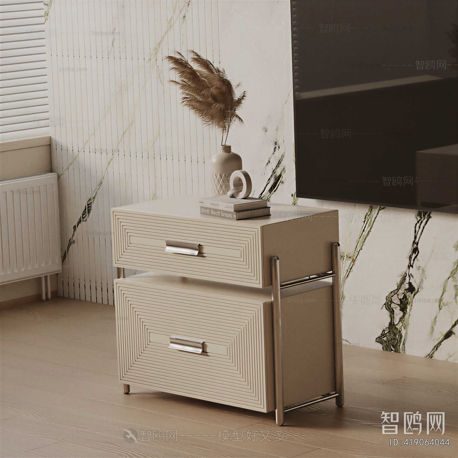 Modern Bedside Cupboard