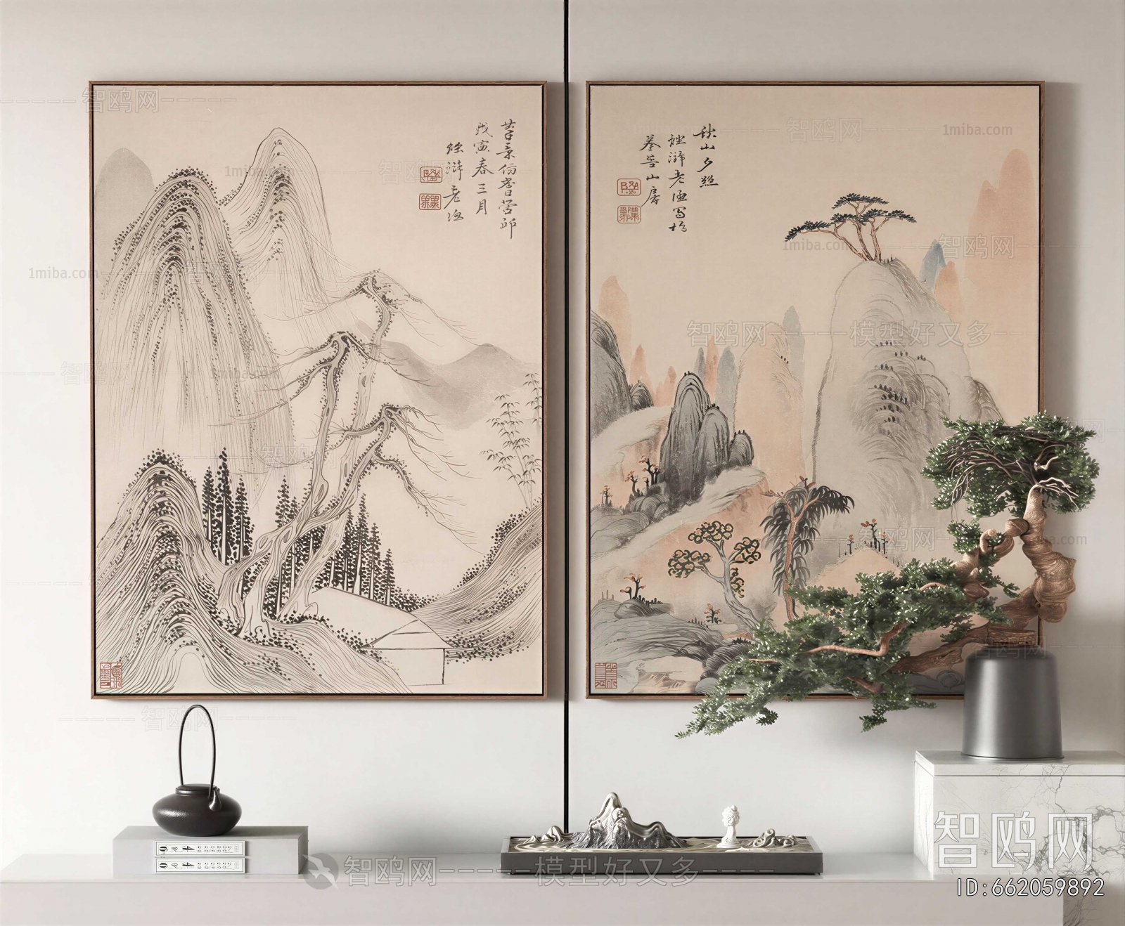 New Chinese Style Painting
