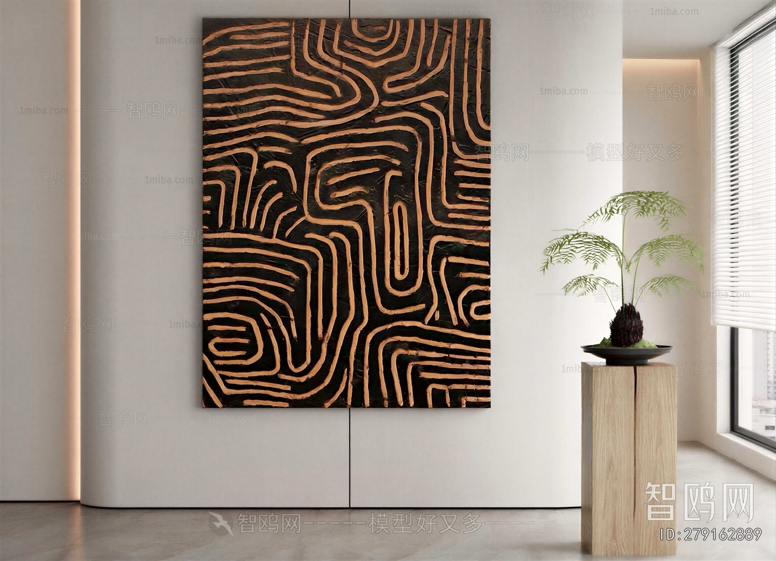 Wabi-sabi Style Painting