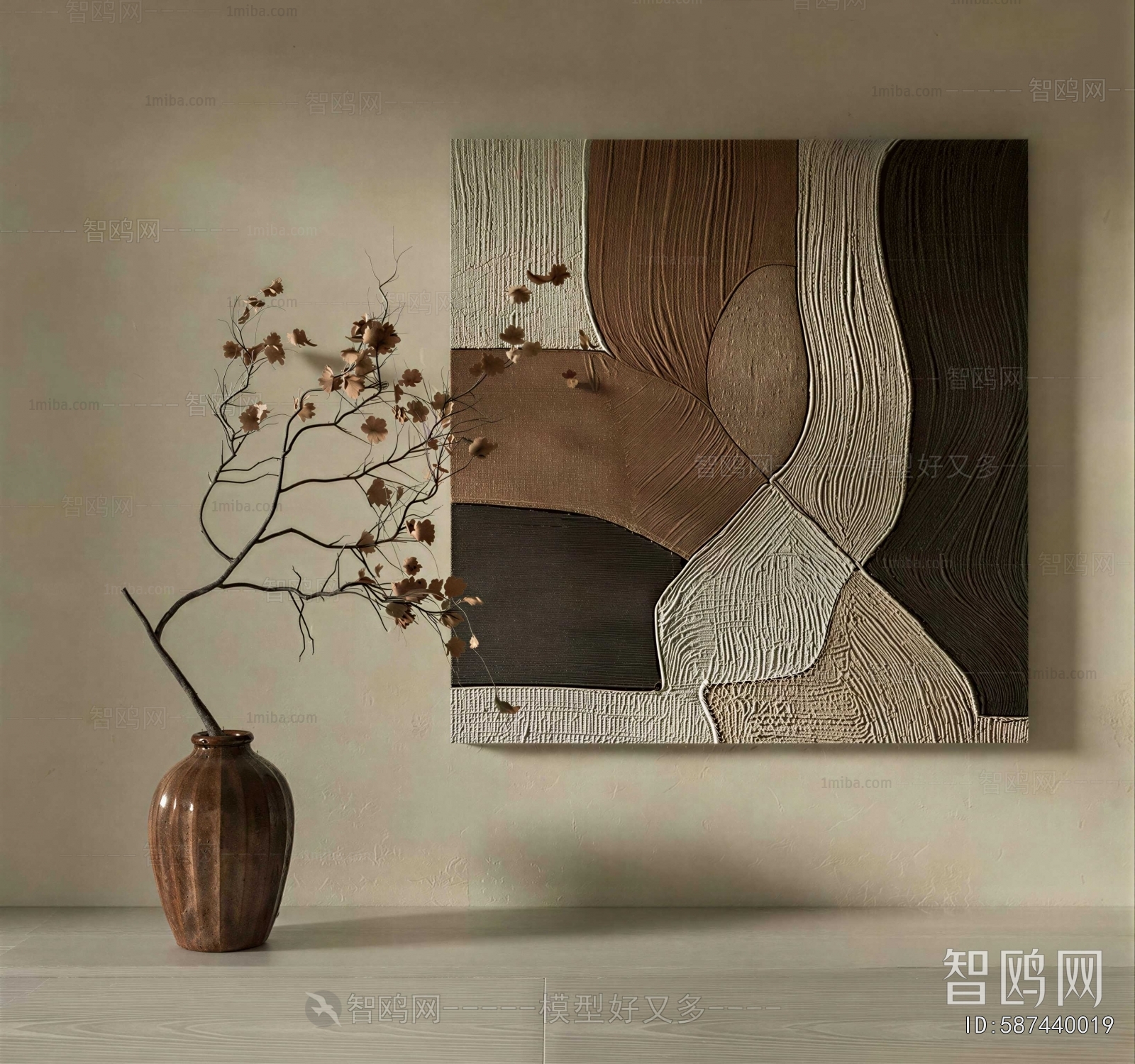 Wabi-sabi Style Painting