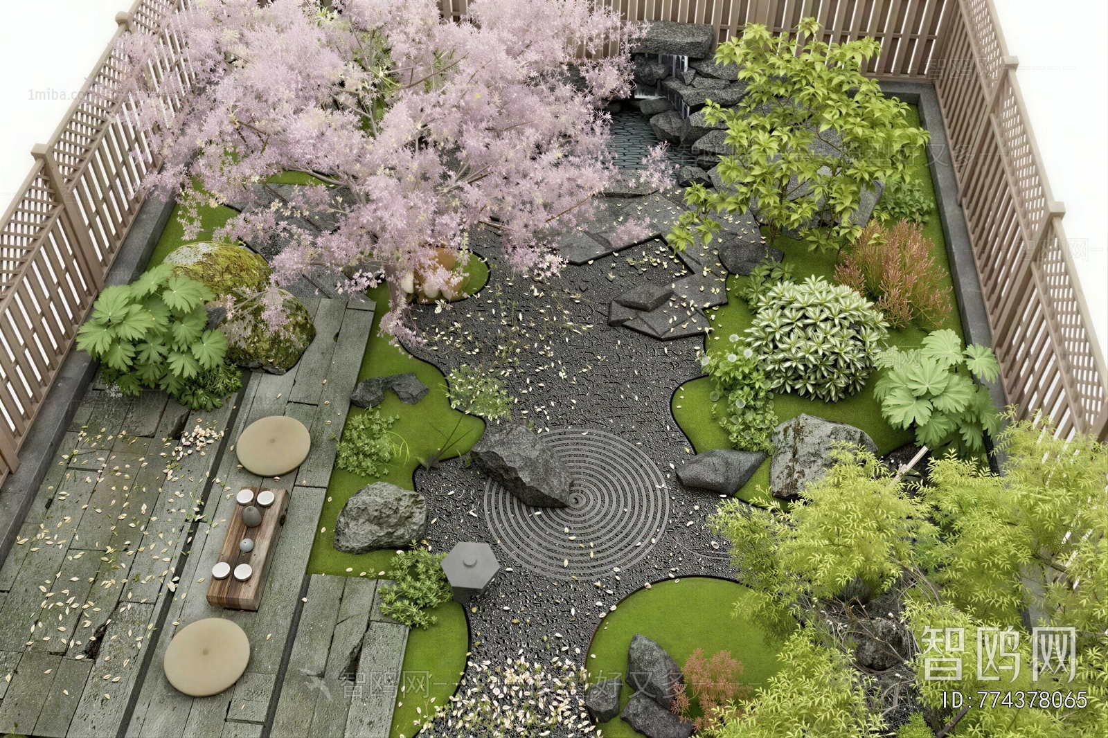 Japanese Style Courtyard/landscape