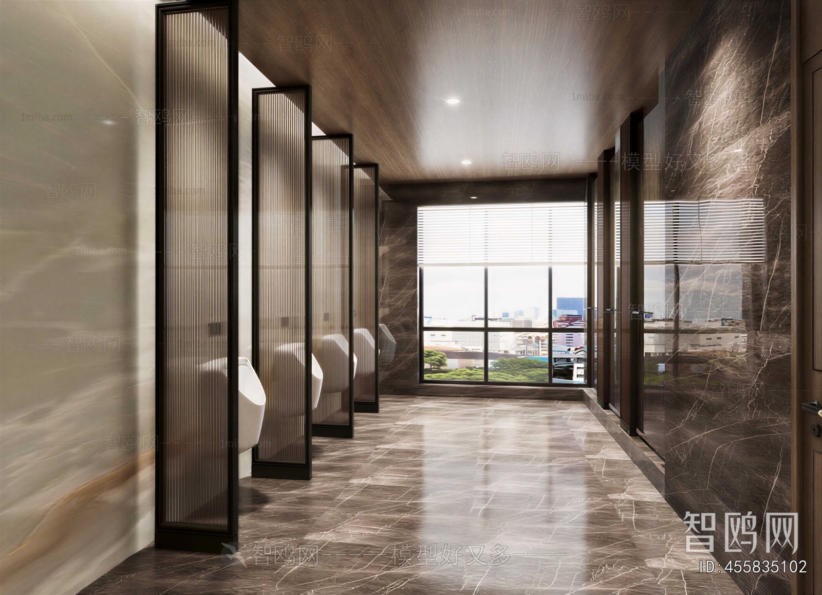 Modern Public Toilet