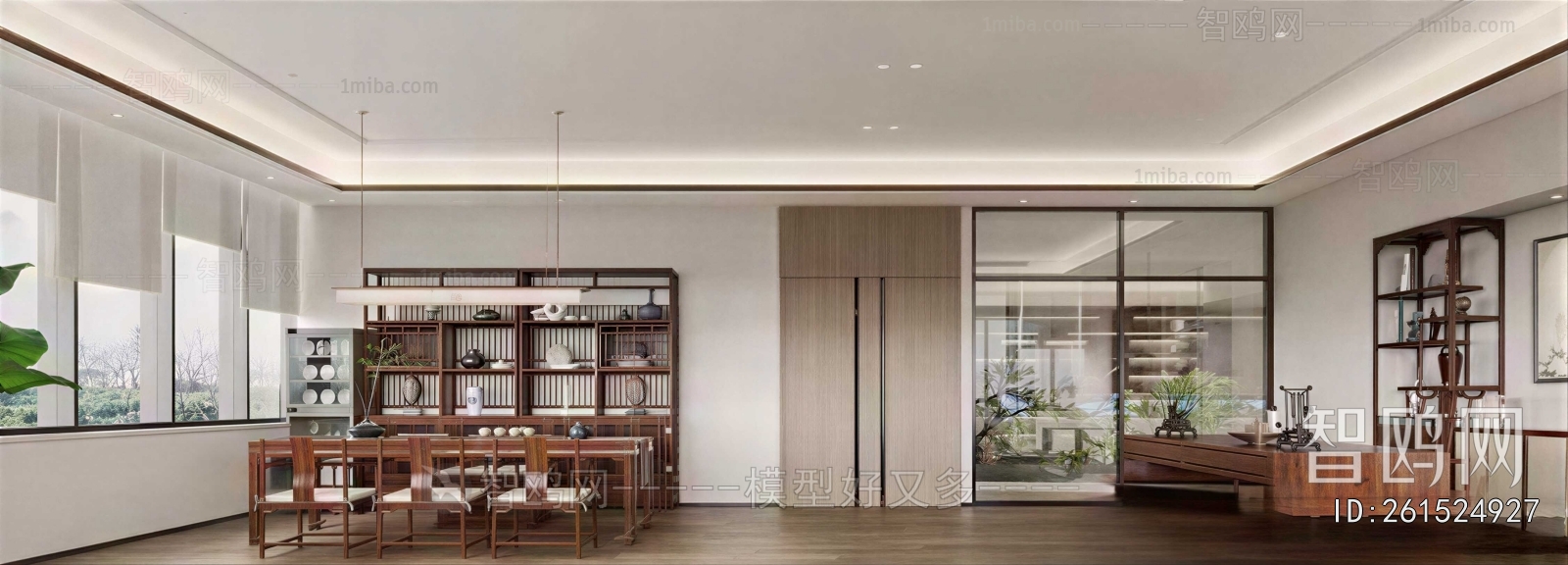 New Chinese Style Manager's Office