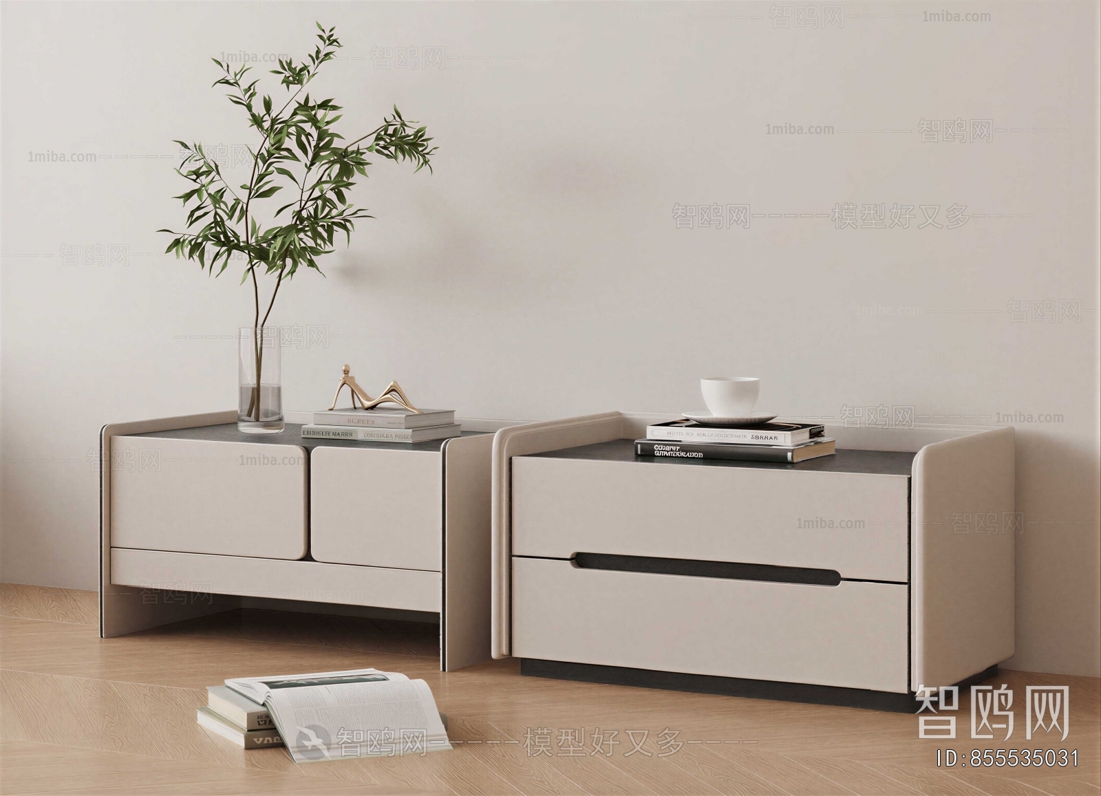 Modern Bedside Cupboard