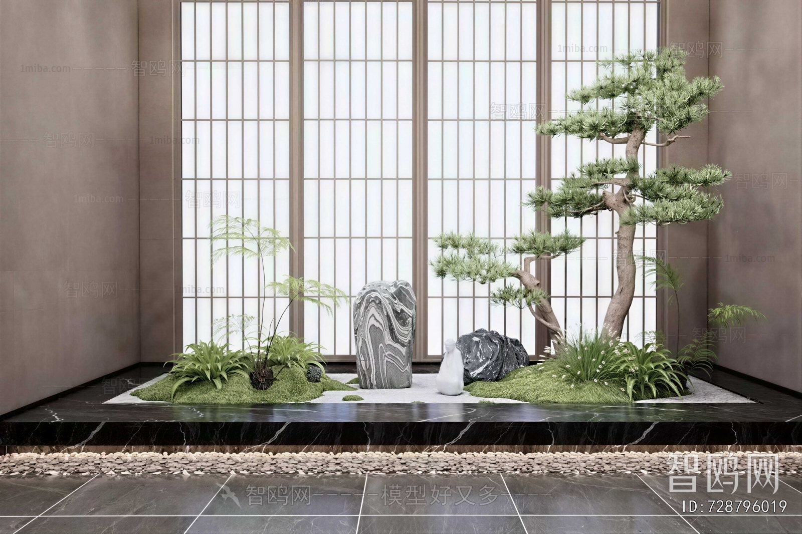 New Chinese Style Plant Landscaping