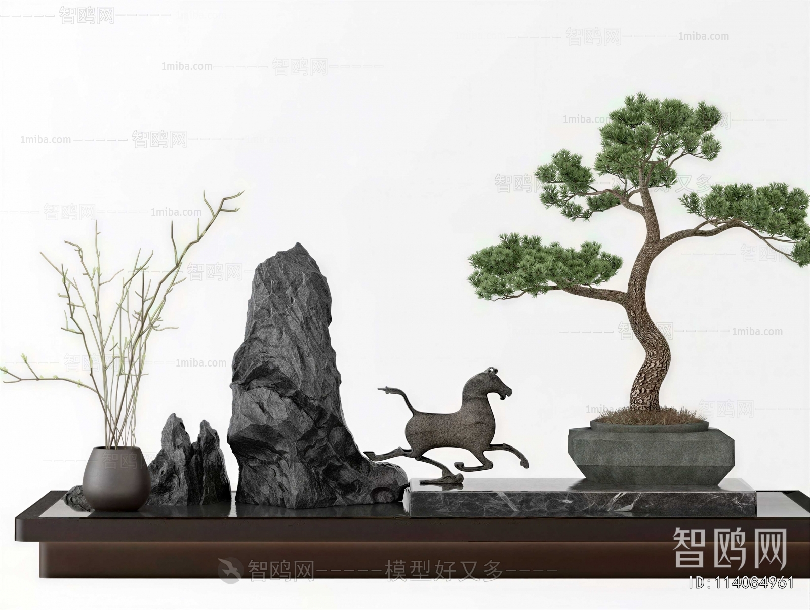 New Chinese Style Plant Landscaping