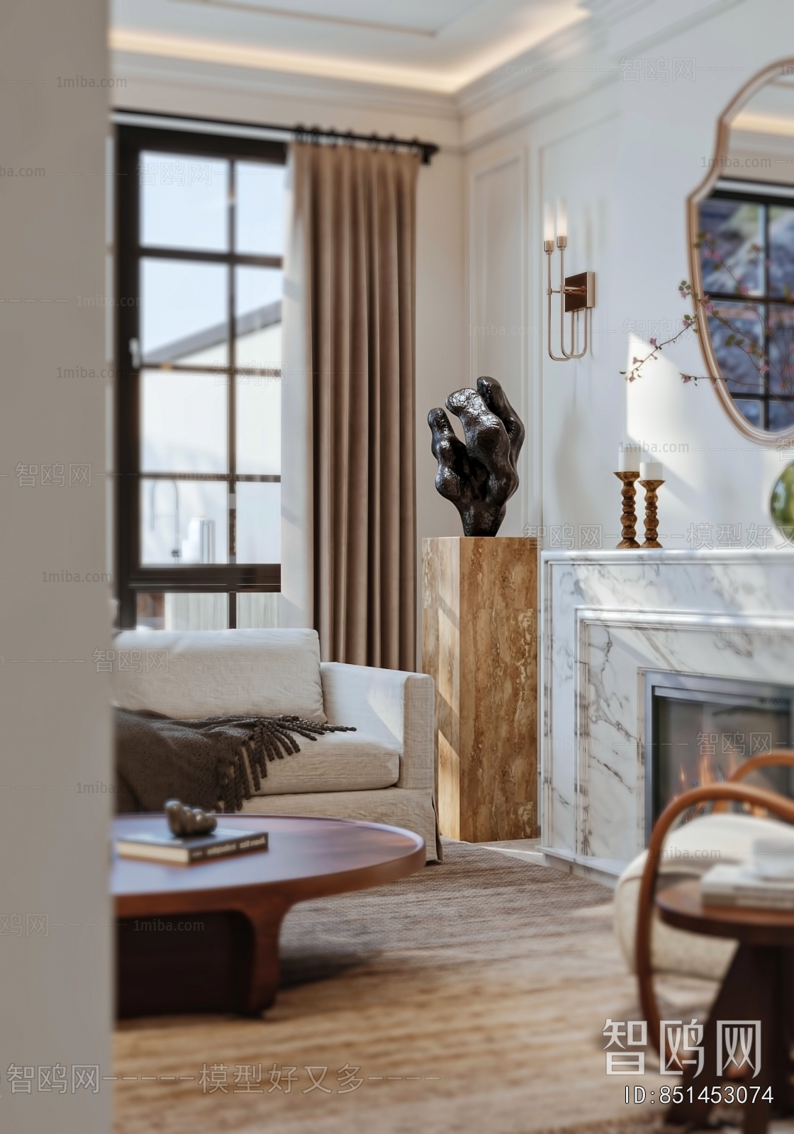 American Style A Living Room