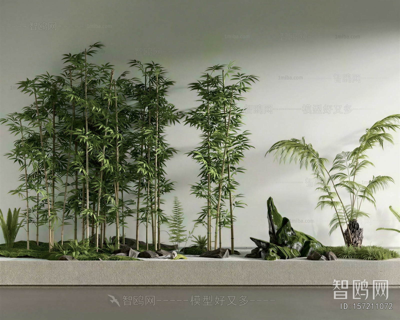 New Chinese Style Plant Landscaping