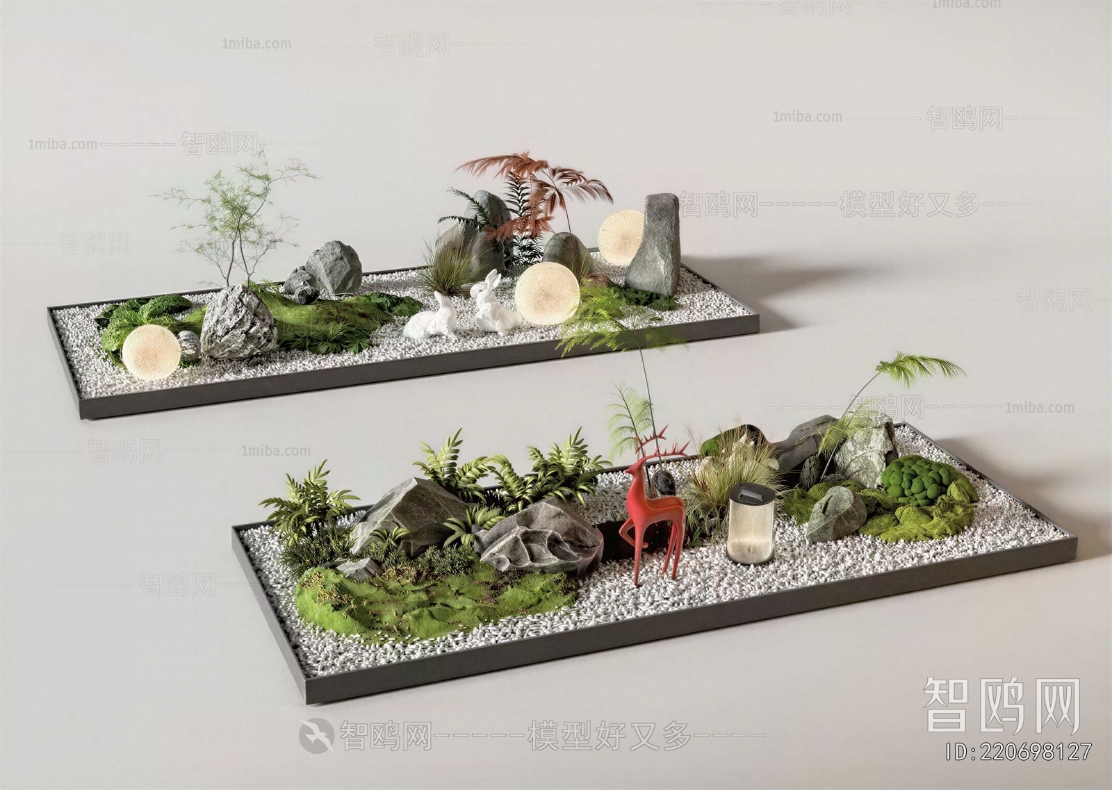 New Chinese Style Plant Landscaping