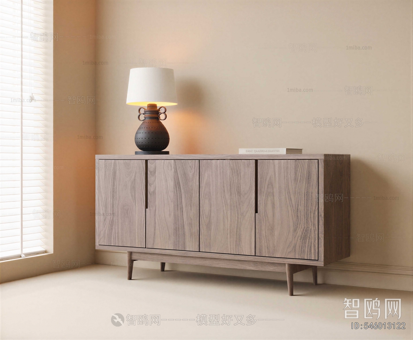 New Chinese Style Entrance Cabinet