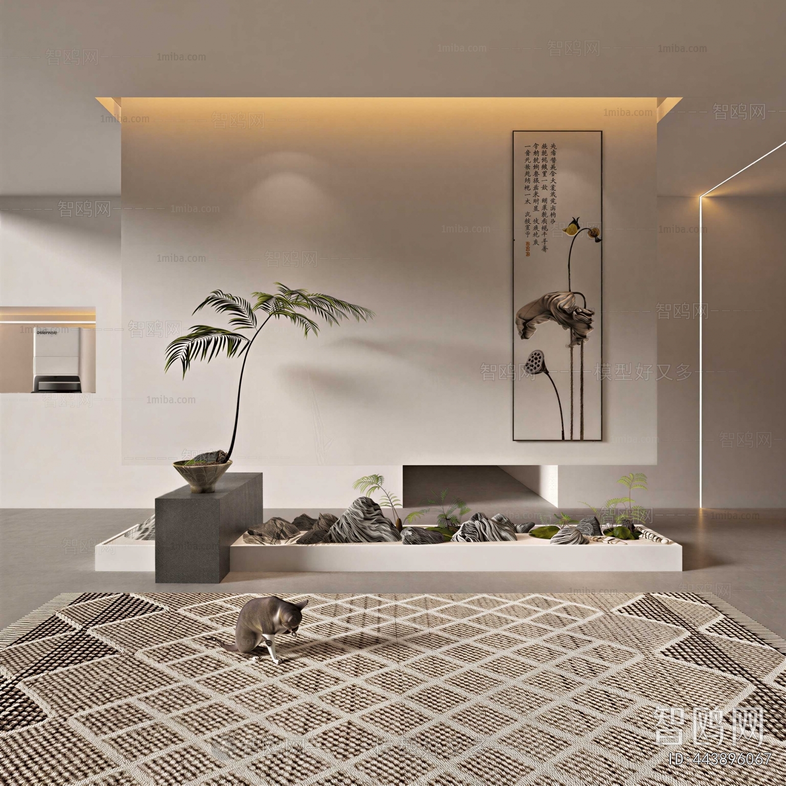 New Chinese Style Hallway