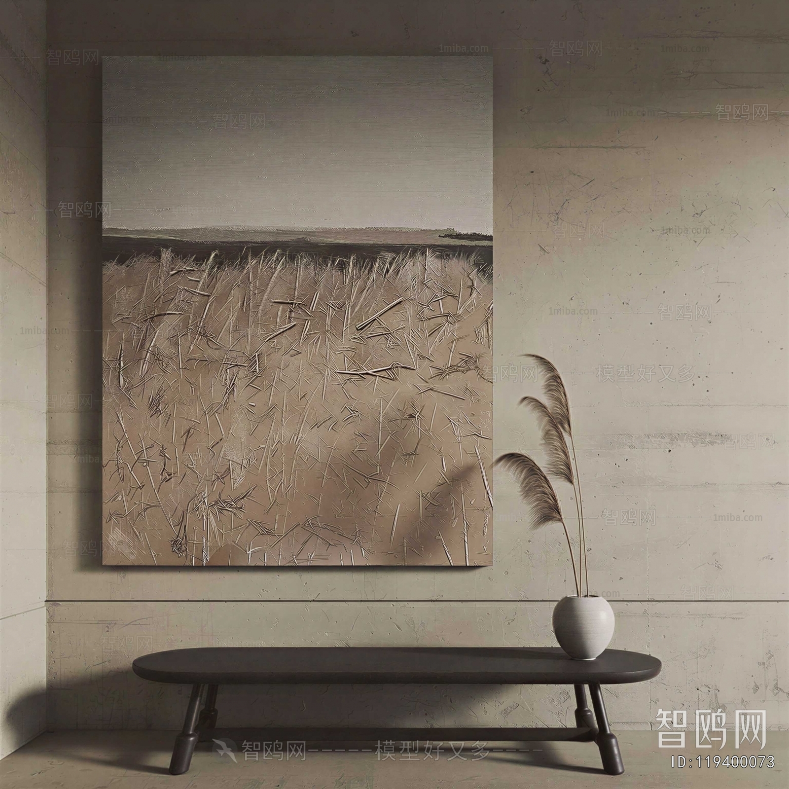 Wabi-sabi Style Painting