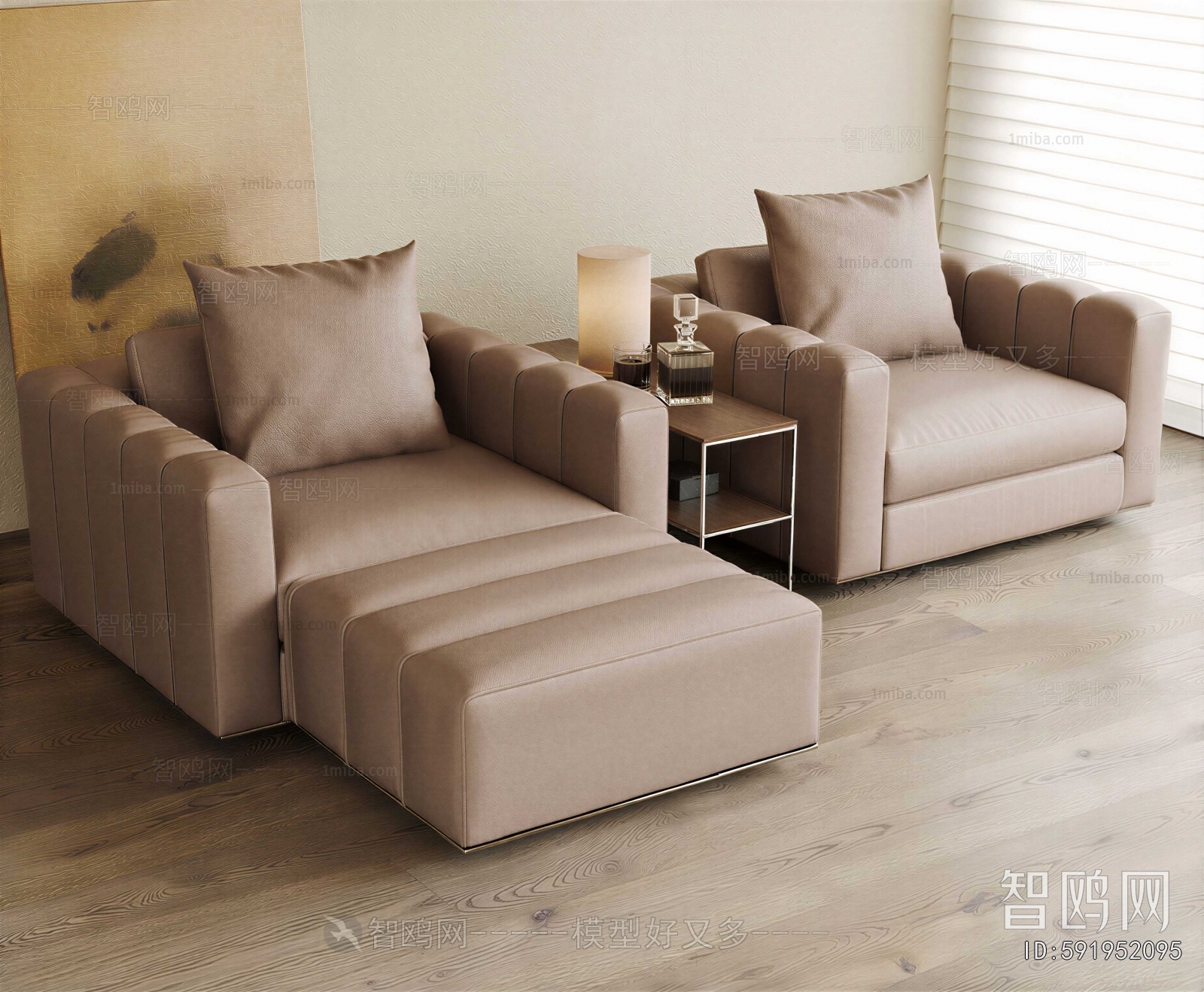 Modern Single Sofa