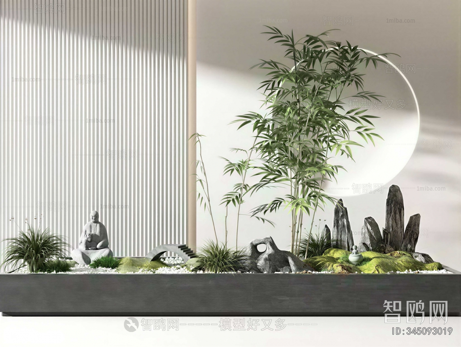 New Chinese Style Plant Landscaping