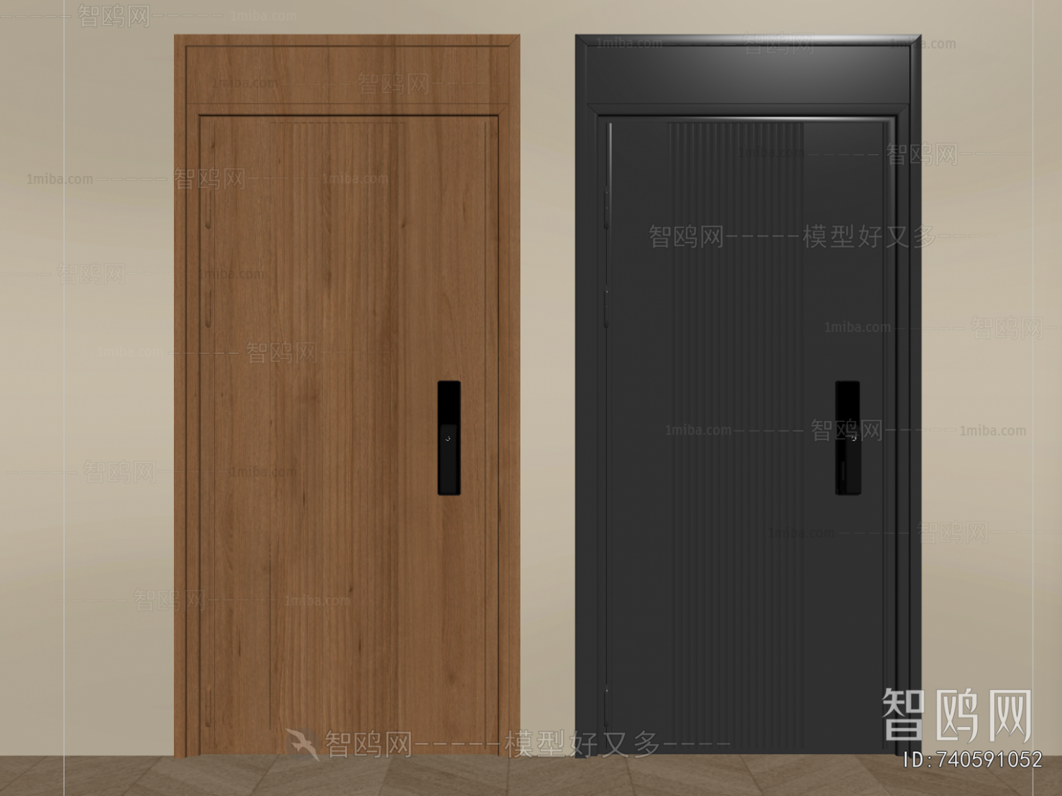 Modern Entrance Door