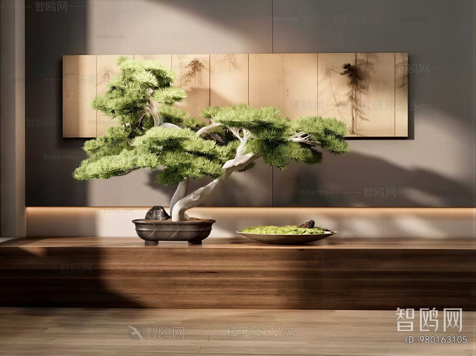 New Chinese Style Bonsai