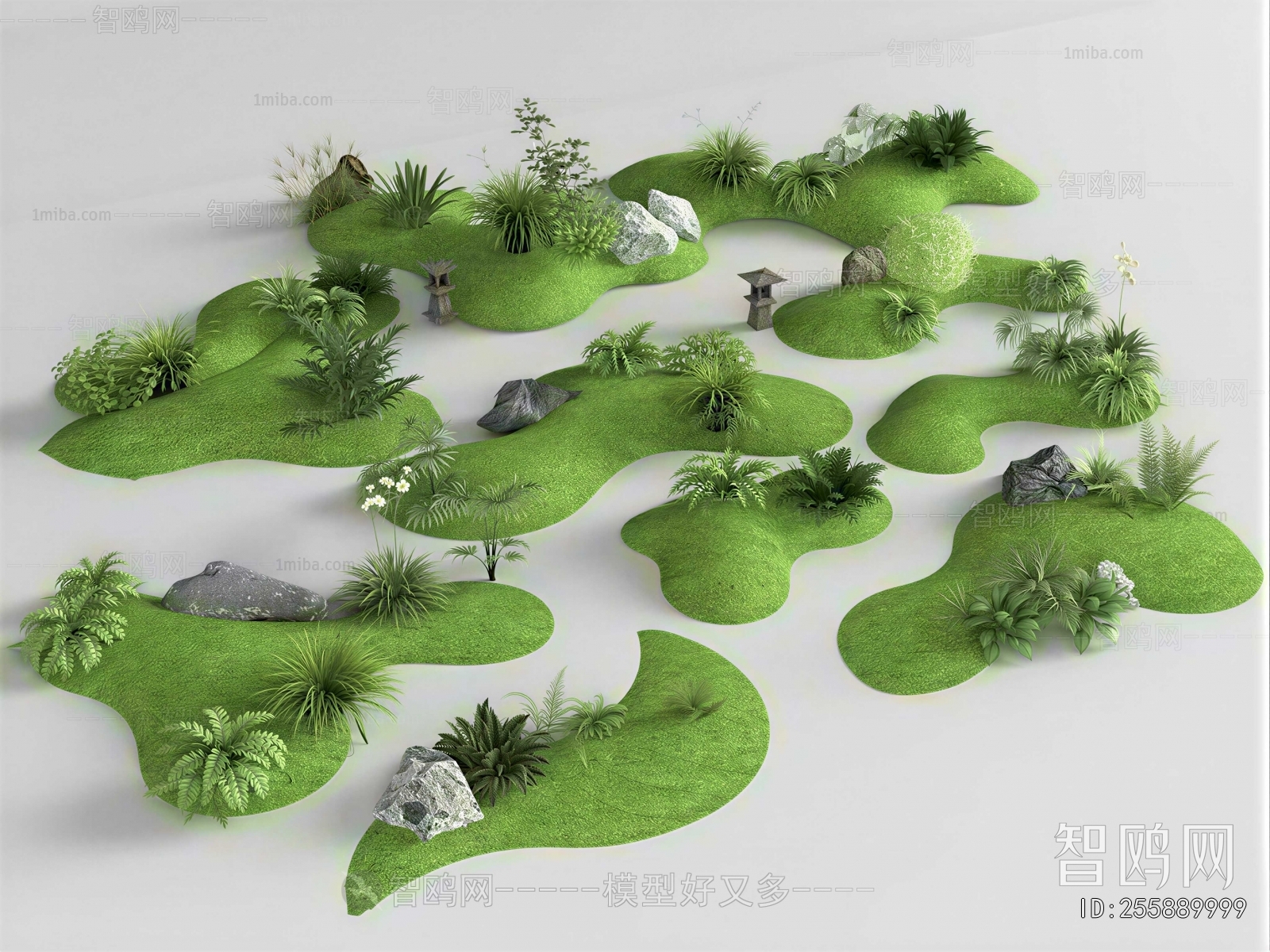 Japanese Style Plant Landscaping