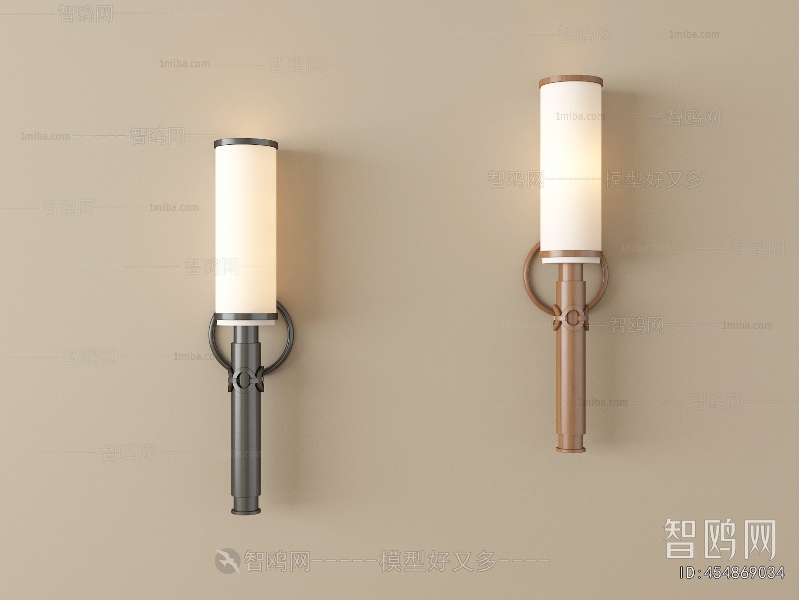 New Chinese Style Wall Lamp