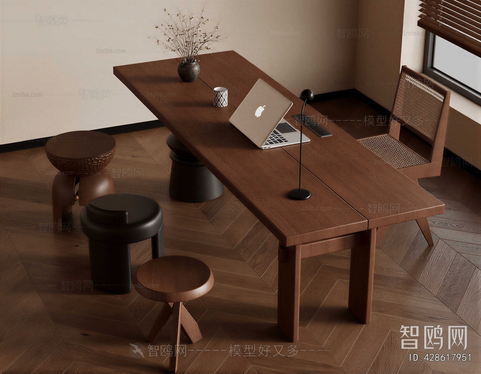 Modern Computer Desk And Chair