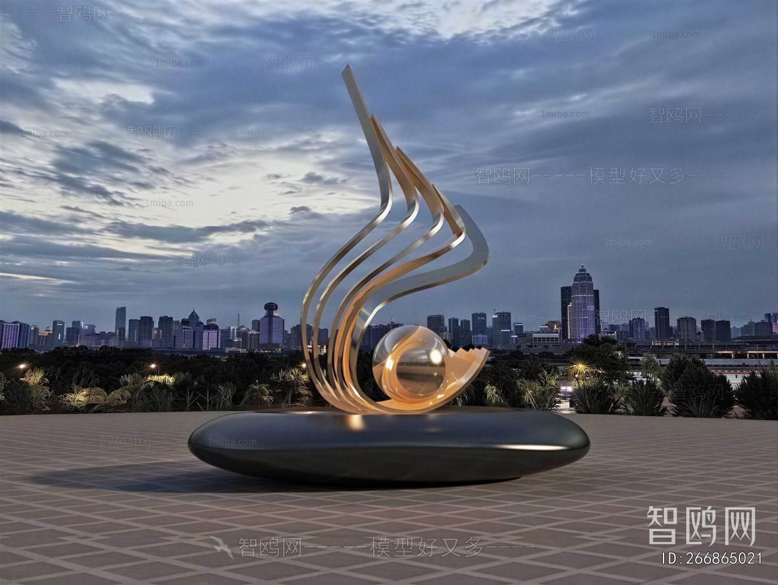 Modern Sculpture Sketch