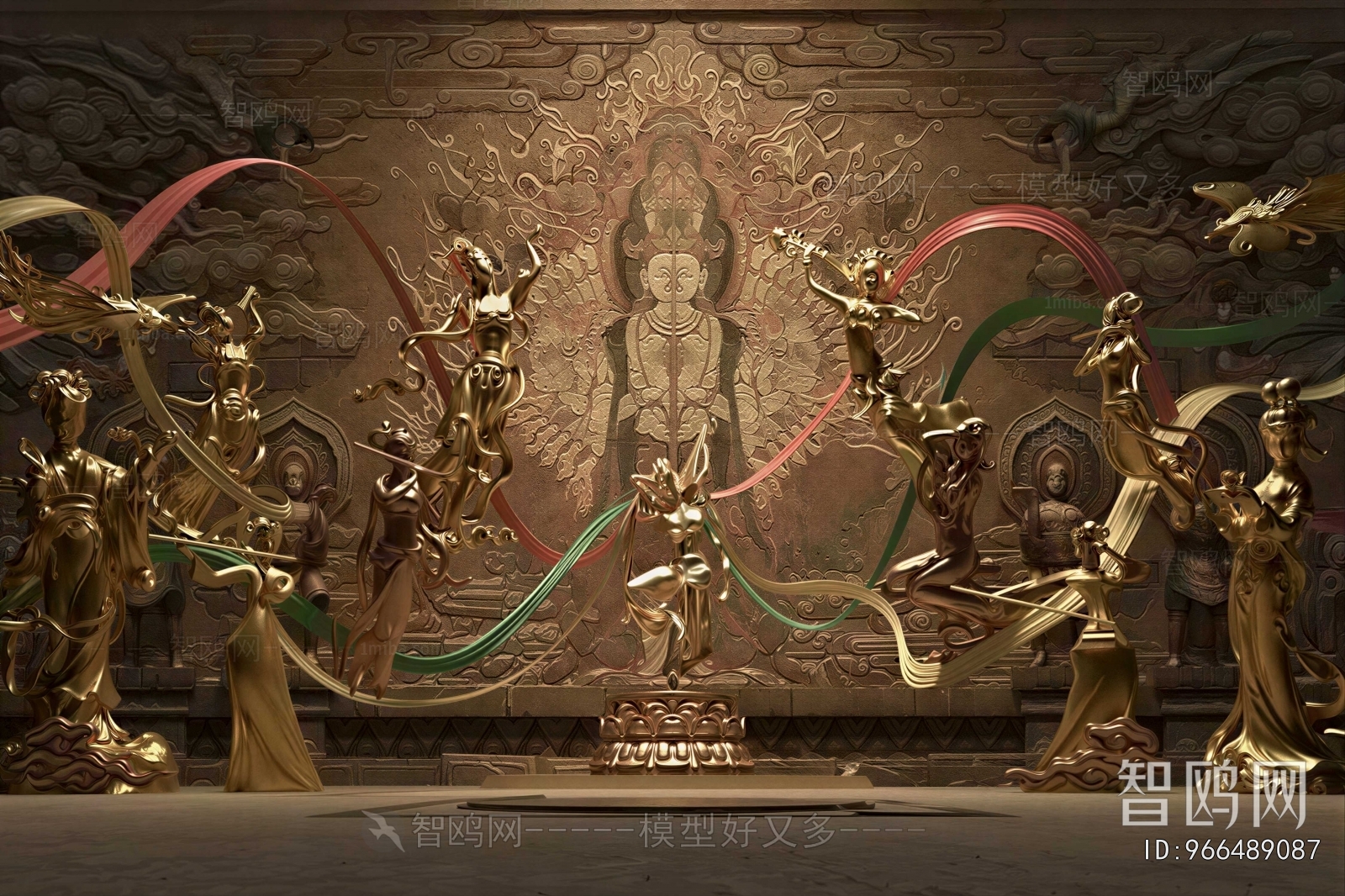 New Chinese Style Exhibition Hall