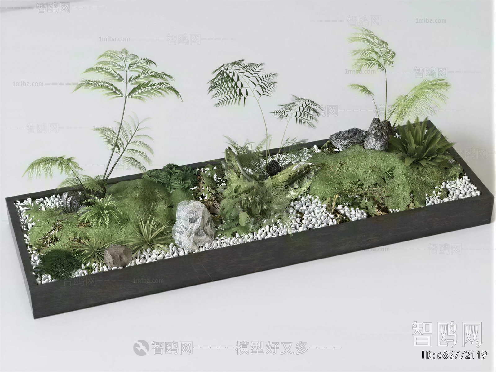 New Chinese Style Plant Landscaping