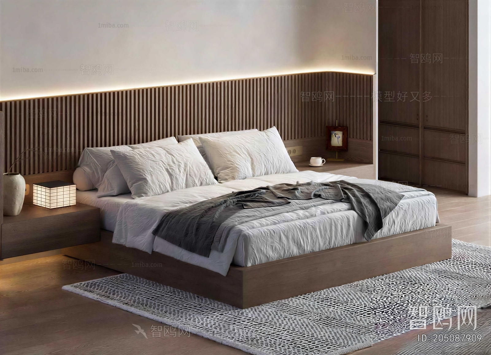 Modern Double Bed