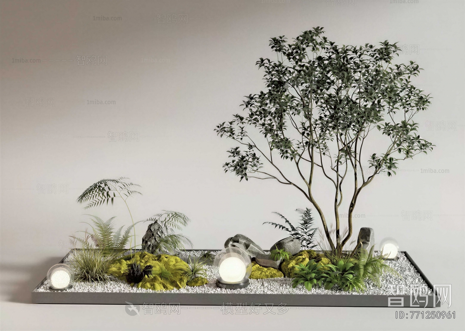 New Chinese Style Plant Landscaping