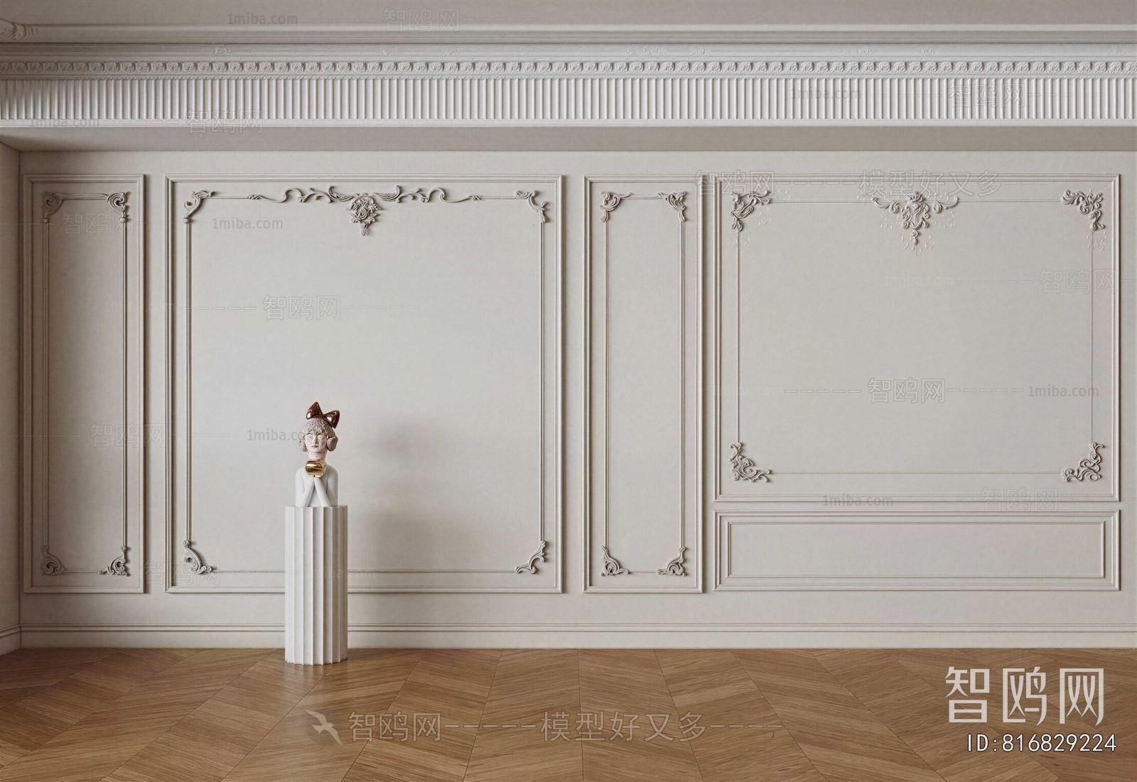 French Style TV Wall