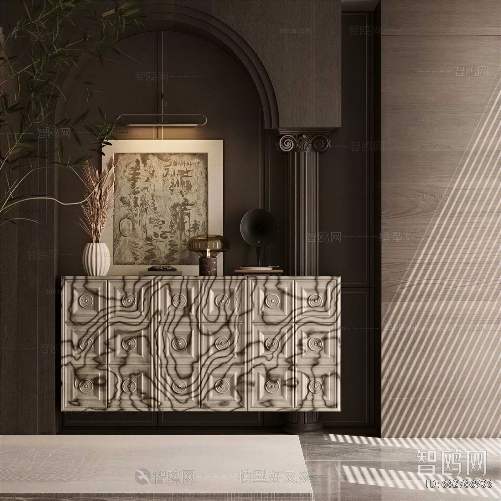 Modern Entrance Cabinet