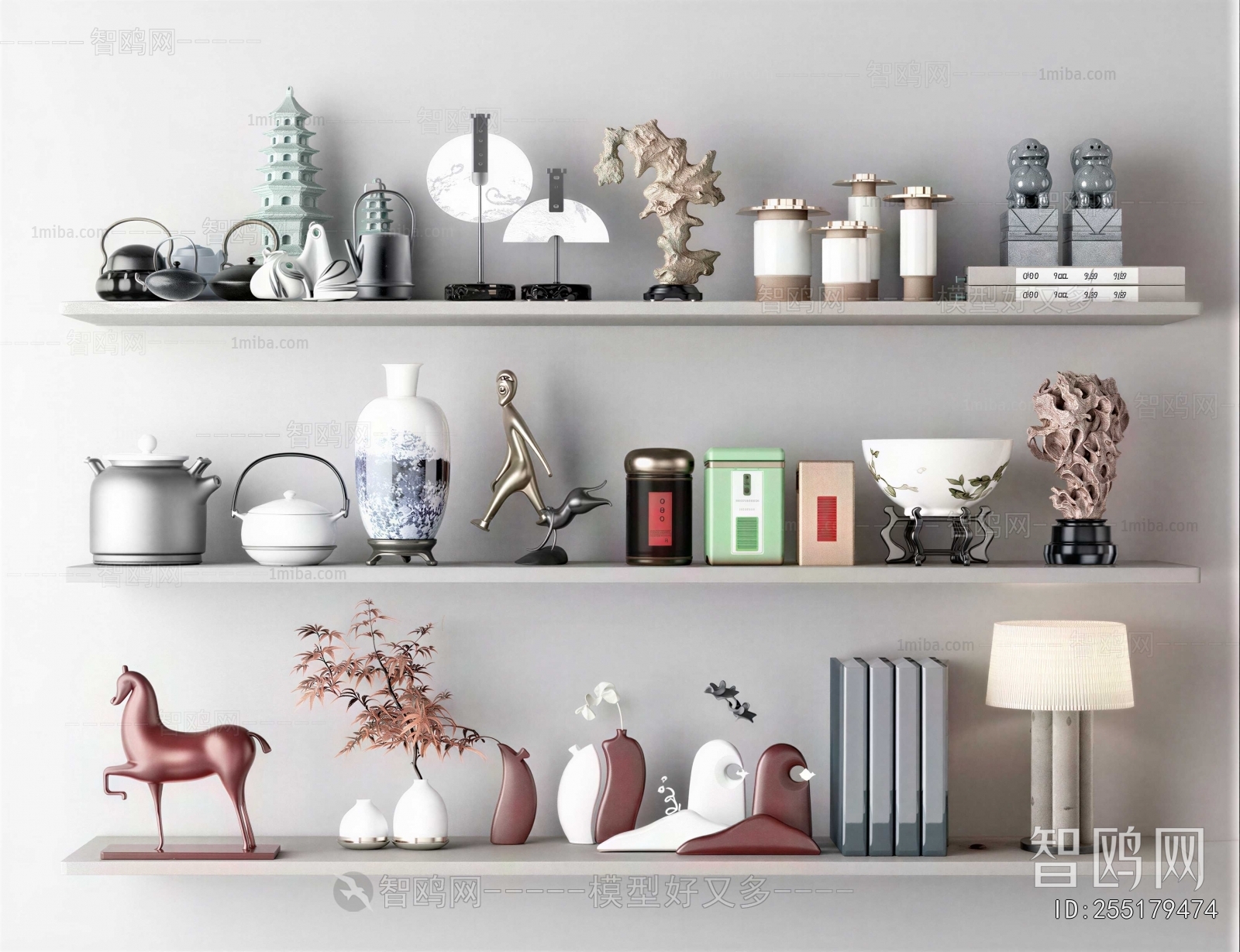 New Chinese Style Decorative Set