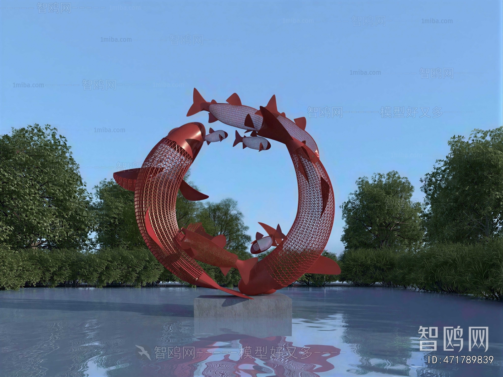 Modern Sculpture Sketch