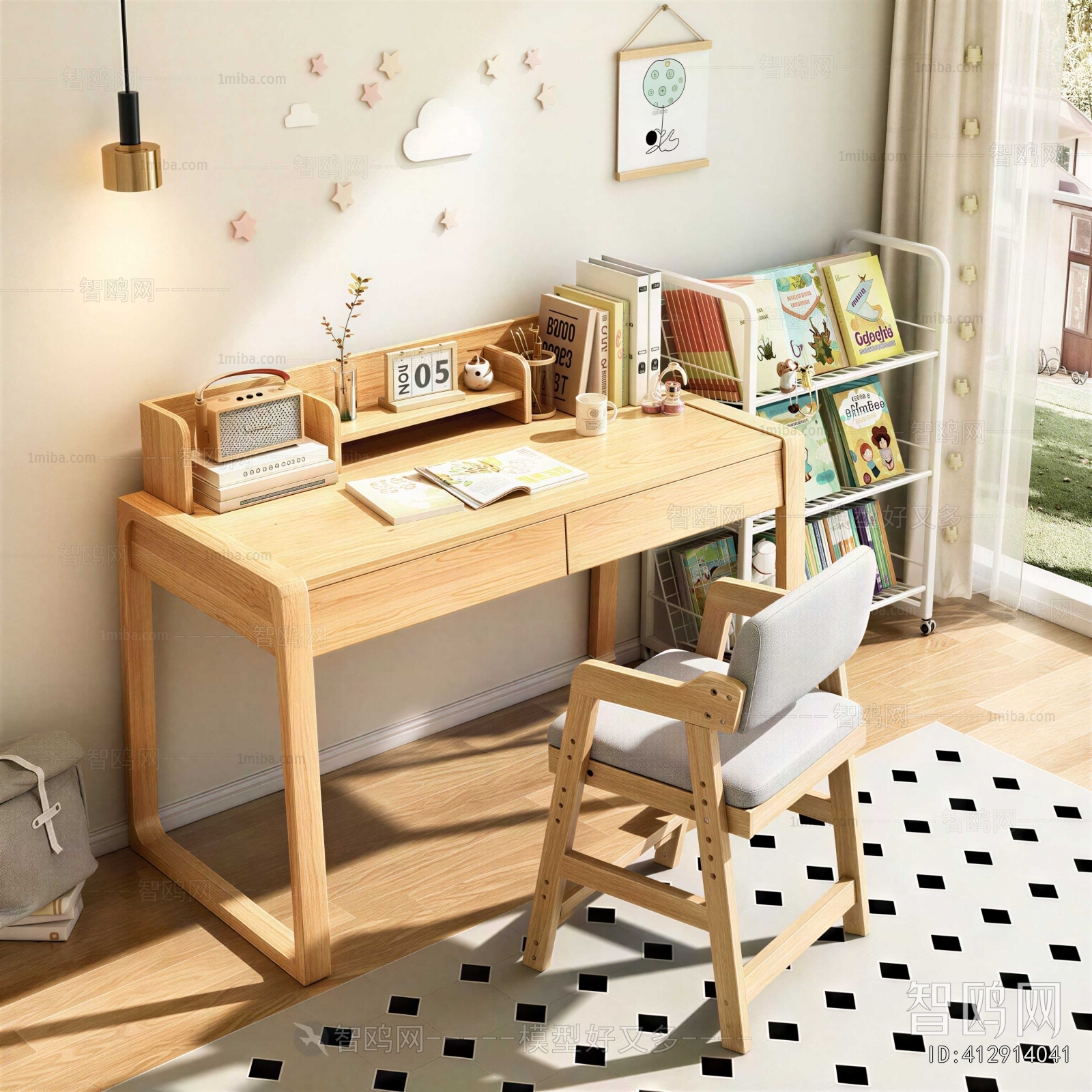 Modern Computer Desk And Chair