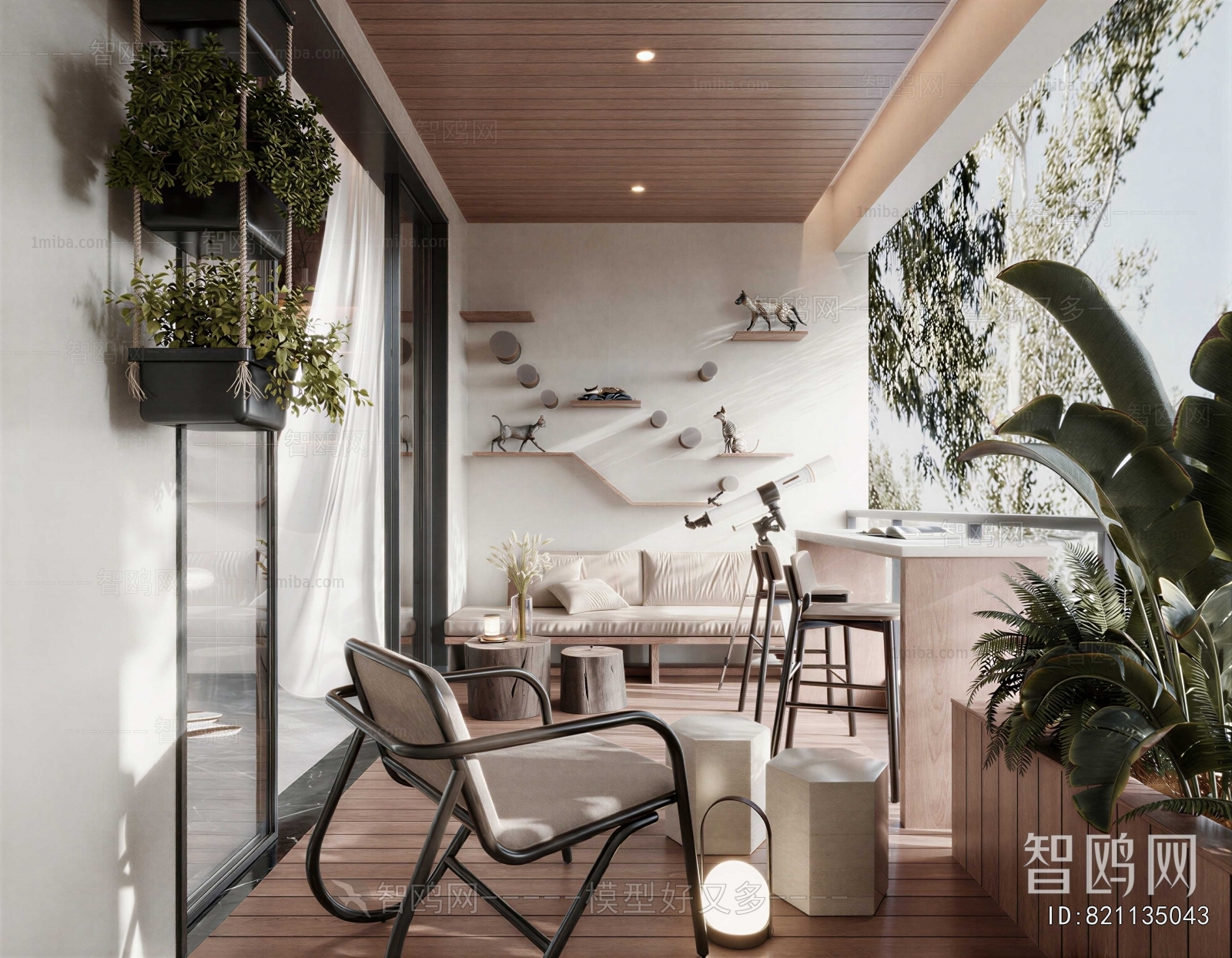 Modern Leisure Balcony