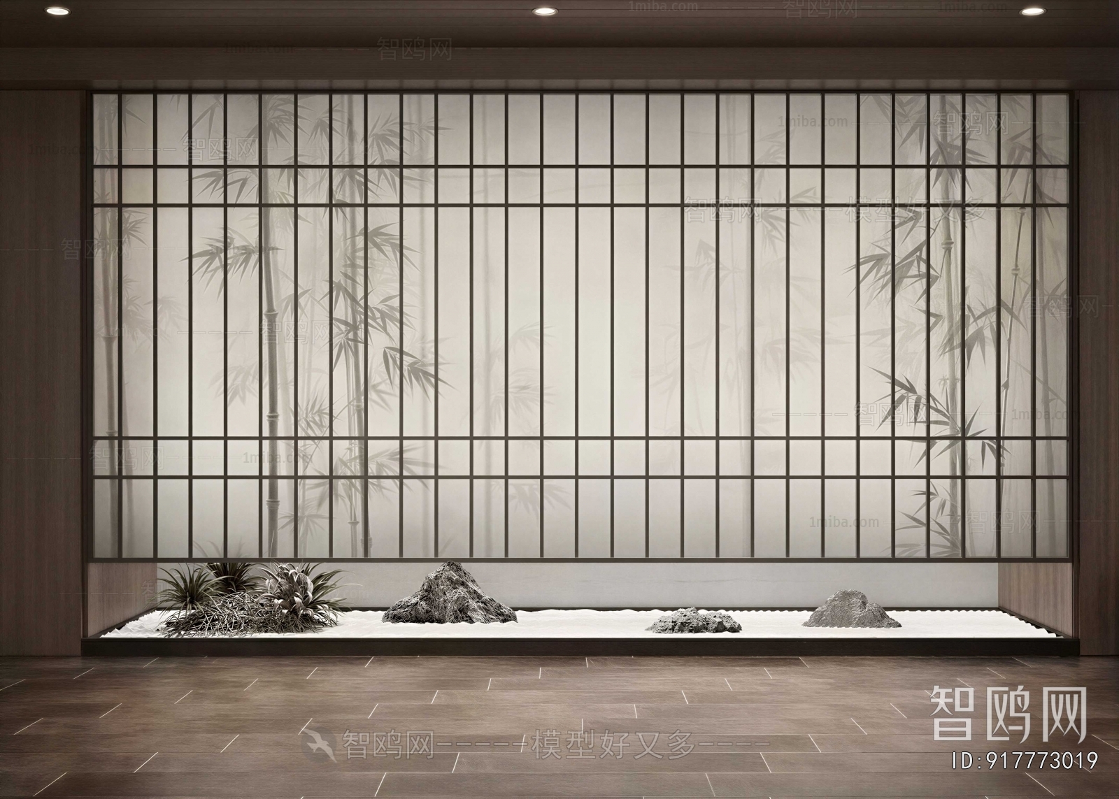New Chinese Style Plant Landscaping