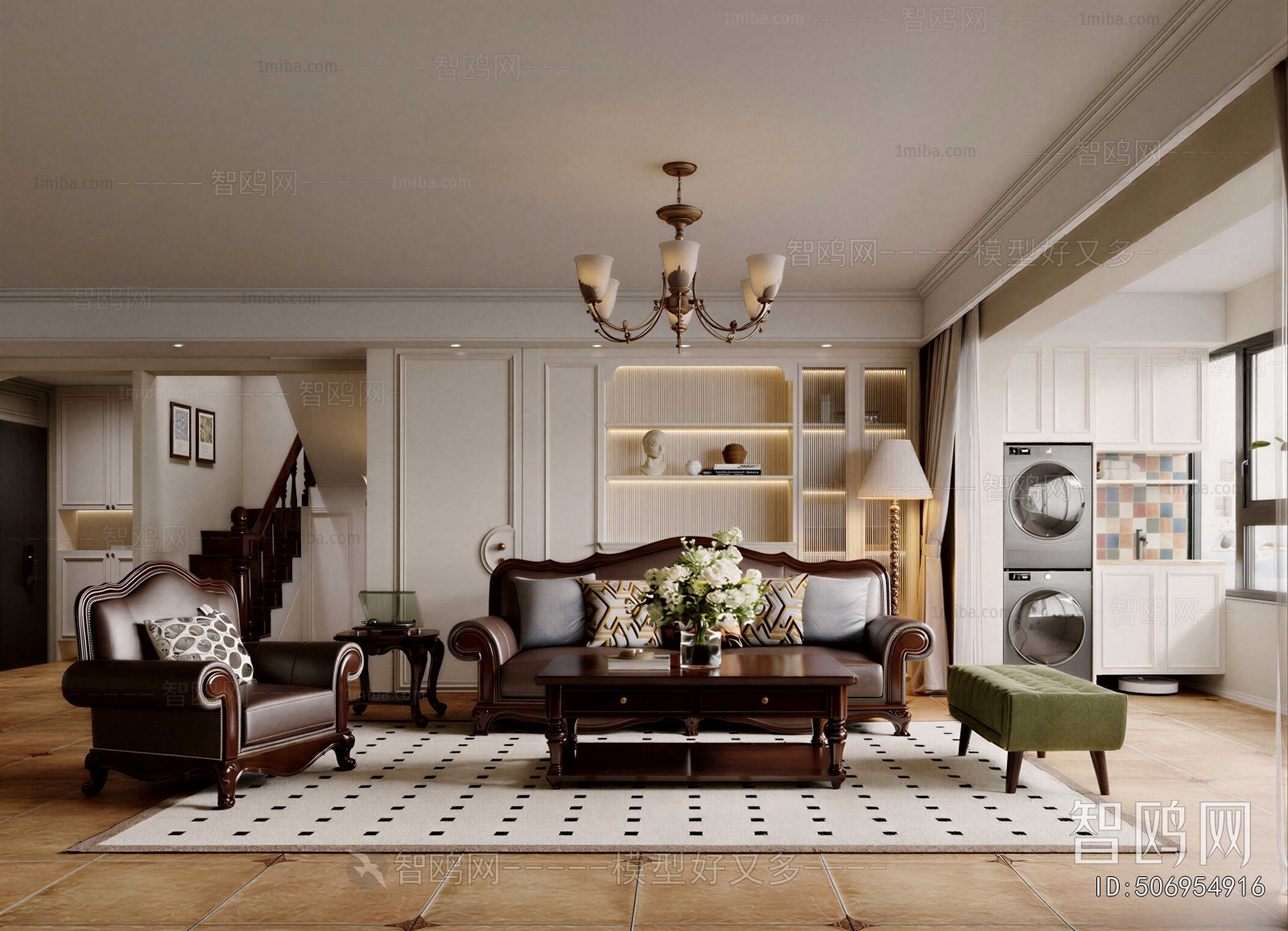 American Style A Living Room