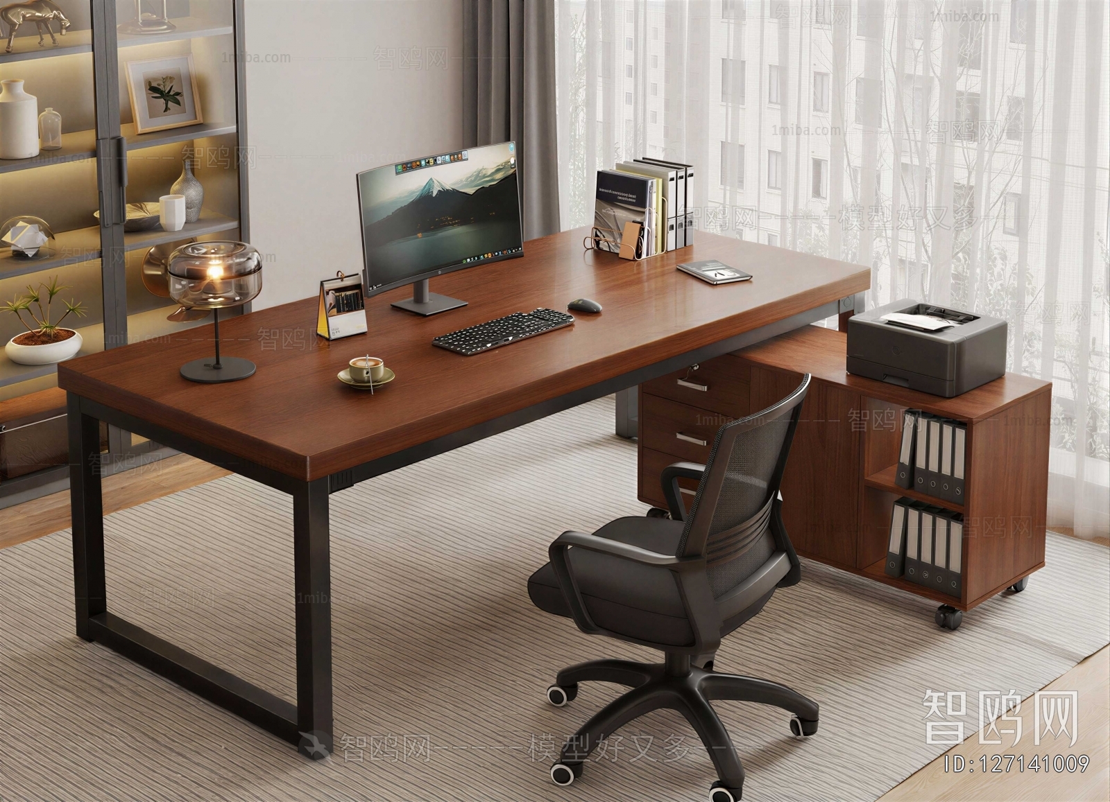 Modern Computer Desk And Chair