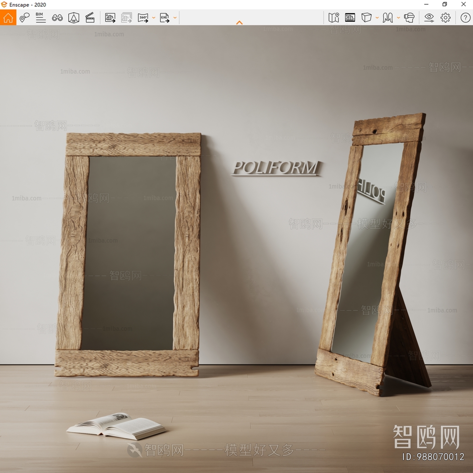 Wabi-sabi Style The Mirror